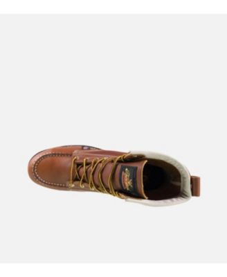 Men's American Heritage 6" Tobacco Safety Toe Work Boots for Men