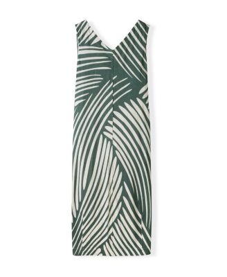 Women's Slub Jersey S/L Midi Dress