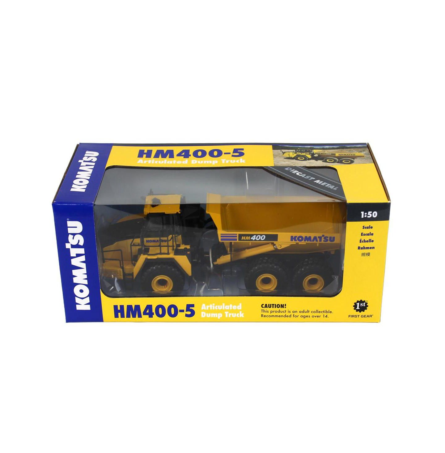 Детская игрушка First Gear 1/50 Komatsu HM400-5 Articulated Dump Truck — фото 3