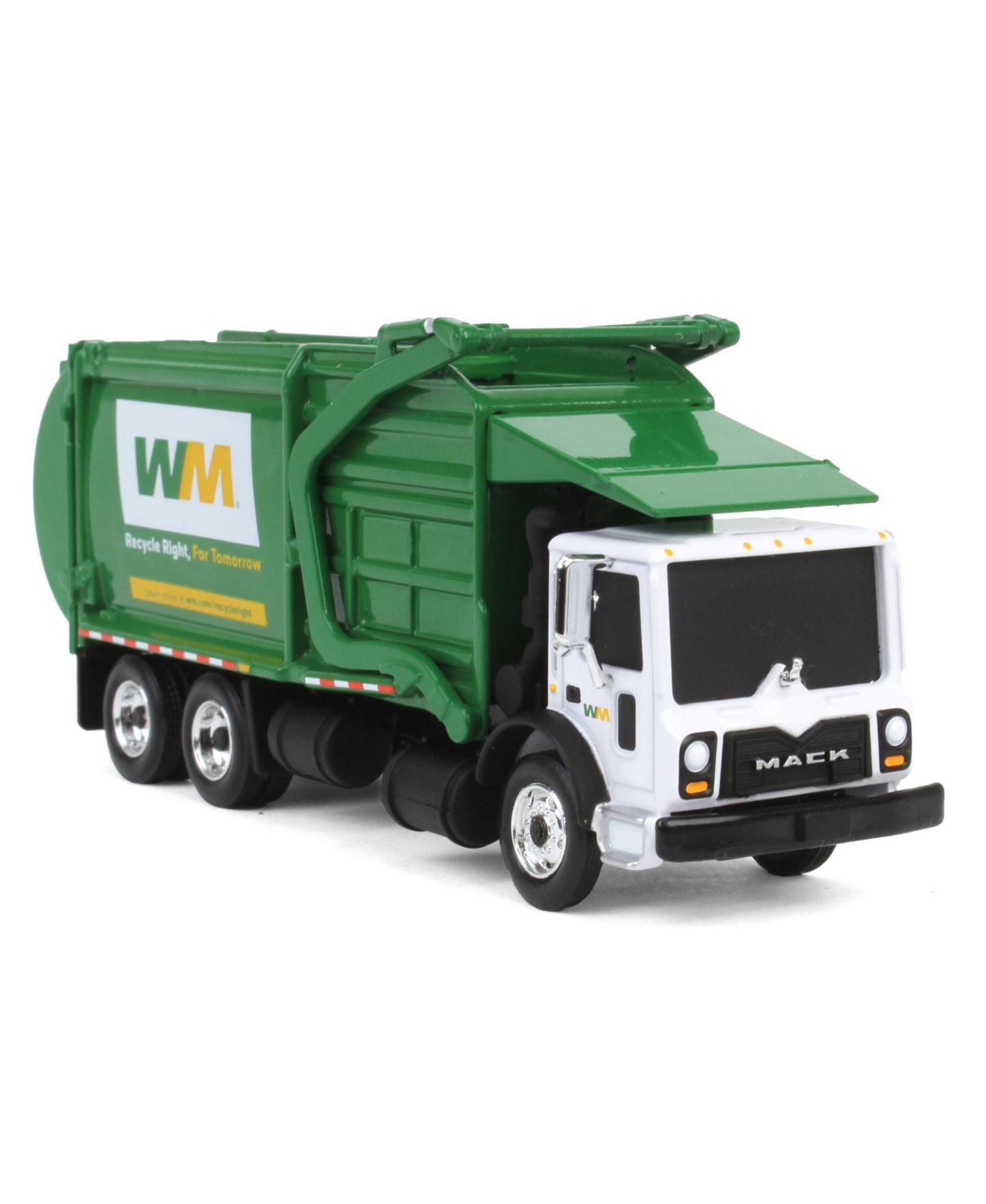 Детская игрушка First Gear 1/87 Mack TerraPro Waste Management Front Loader Collectible Die-Cast Truck — фото 2