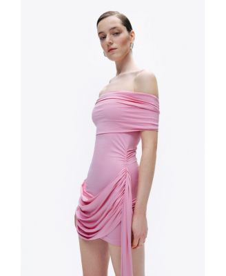 Women's Off Shoulder Mini Dress