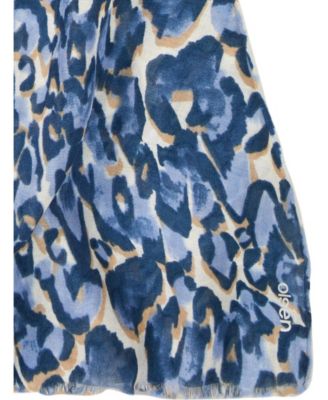 Leo Print Scarf