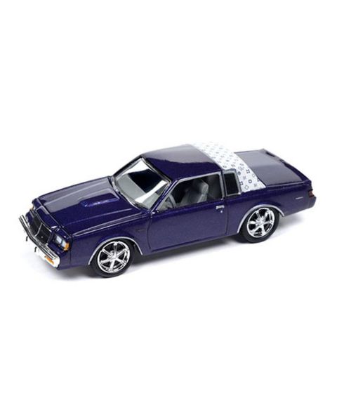 Детская игрушка Johnny Lightning 1/64 Scale 1987 Buick Regal T-Type Custom Limited-Edition Diecast Toy Vehicle
