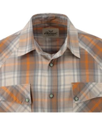 Big & Tall Western Short Sleeve Snap Up Shirt