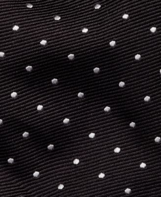 Men's Polka-Dot Silk Repp Tie