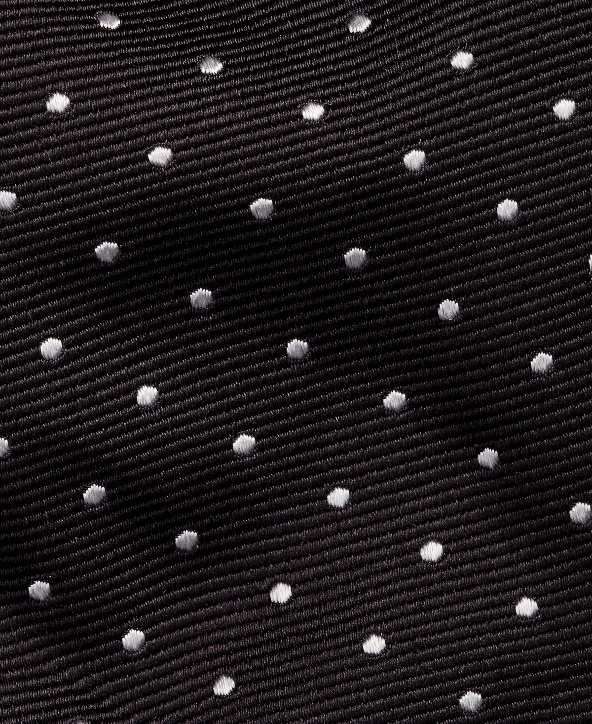 Polo Ralph Lauren Men's Polka-dot Silk Repp Tie In Neutral
