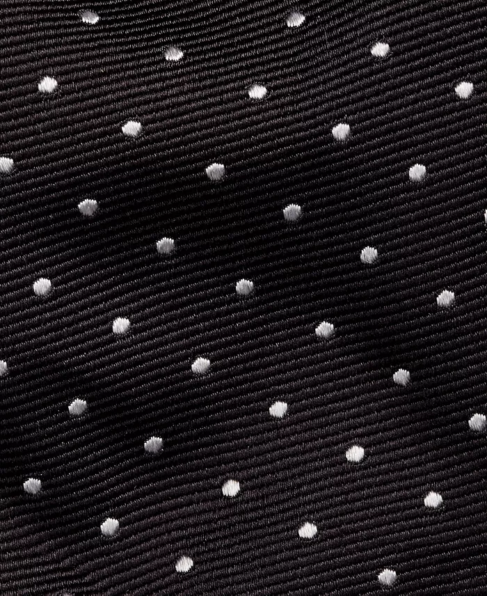 Men's Polka-Dot Silk Repp Tie - thumbnail 9