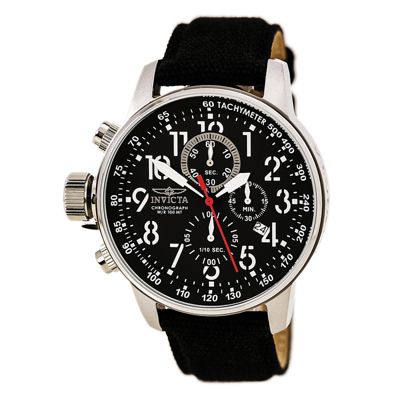 Men's 1512 I-Force Quartz Chronograph Black Dial Watch