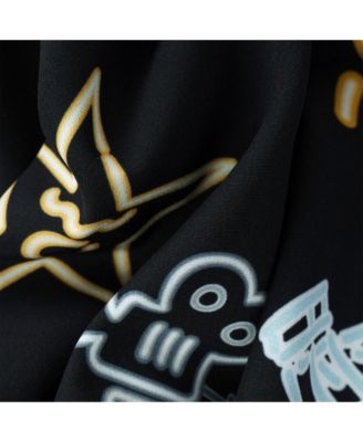 Men's 5.5" Black Los Angeles Rams The Neon Lined Classic Swim Trunks