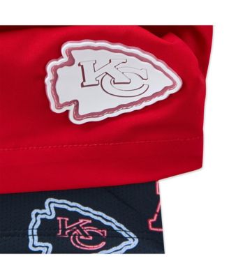 Men's 5.5" Red Kansas City Chiefs Lined Classic Swim Trunks