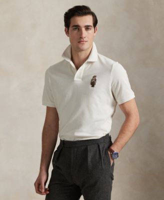 Polo Ralph Lauren - Men's Classic-Fit Polo Bear Mesh Polo Shirt