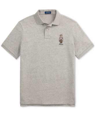 Men's Classic-Fit Polo Bear Mesh Polo Shirt