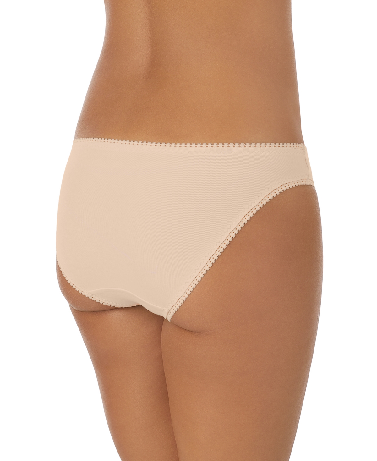 On Gossamer Women's Cabana Cotton Bikini Underwear 1402 In Gold