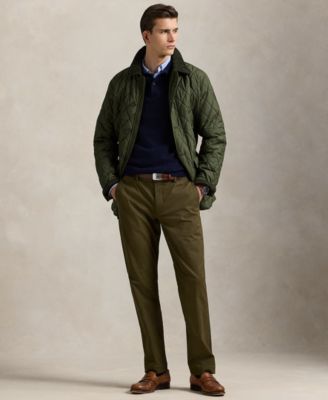 Men's Quilted Car Coat