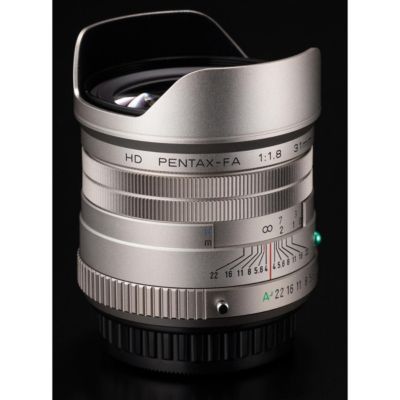 Pentax HD 31mmF1.8 Limited Silver Limited Lens Wide-Angle Prime Lens [F1.8 Large Aperture Lens] [High-Performance HD Coating] [SP Coating]