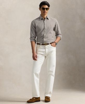 Men's Classic-Fit Gingham Oxford Shirt