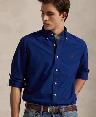 Men's Garment-Dyed Oxford Shirt
