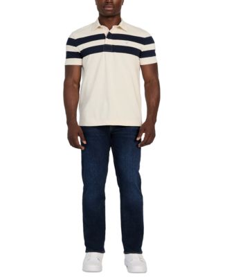 Men's Marina Stripe Polo Shirt