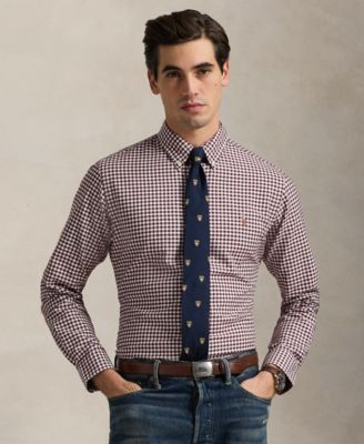 Polo Ralph Lauren - Men's Custom-Fit Gingham Oxford Shirt