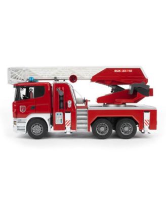 1/16 Scania Super 560R Fire Engine Truck with Ladder, Water Pump & Lights & Sounds