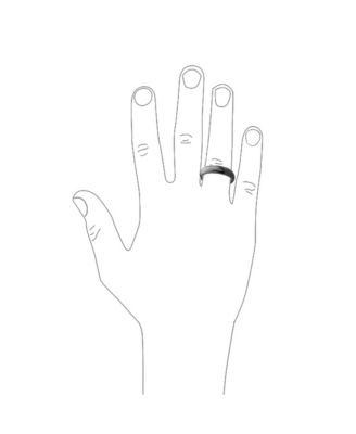 Plain Simple Dome Titanium Eternity Band Ring Comfort Fit 6MM