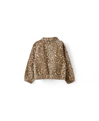 Girls Little/Big Denim Bomber Jacket