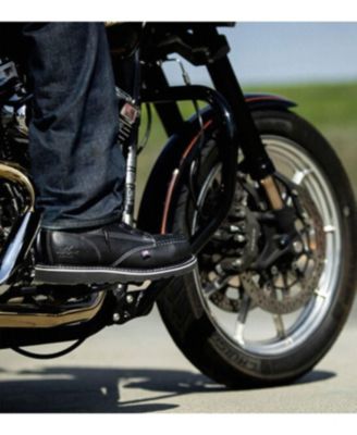 Men's American Heritage Midnight 6" Black Moc Toe Work Boots for Men