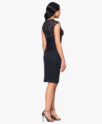 Women's Lace-Top Sheath Dress