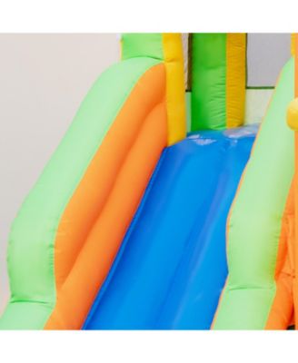 Kids Inflatable Water Slide with Soccer Gate and 750W Blower