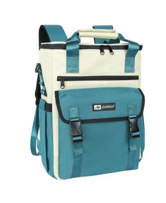 ChillBelle Backpack Cooler for Women – Lightweight Insulated Tote with Dual Straps, Waterproof Liner, Wine Bottle Pockets, Leak-Resistant Zipper, and Clip-On Corkscrew – Ideal for Travel, Beach, Picnic, or Outdoor Use