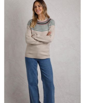 Women's Sinatra Patterned Knit Jumper