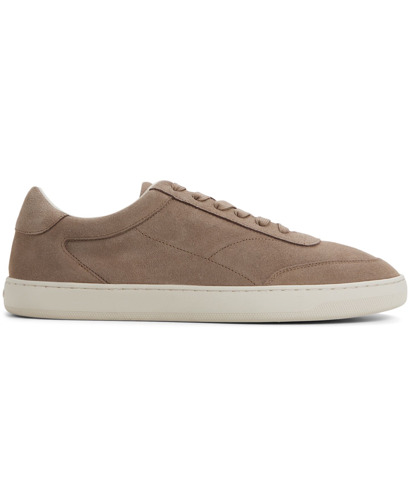 Мужские кроссовки ALDO Evrett Lace Up, цвет: Замшевый серо-коричневый — фото 2