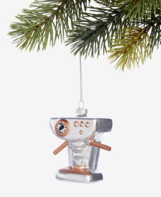 Foodie Coffee Machine Ornament, Macy's Exclusive