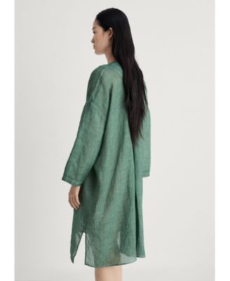 Women's Overdyed Ramie Kaftan