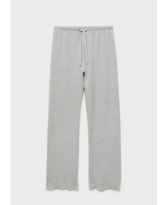 MANGO - Women's Double-Sided Cotton Pants