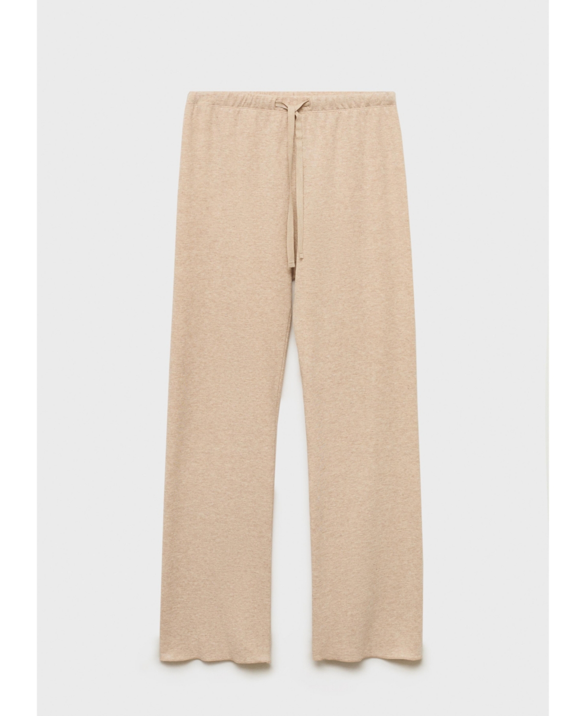 Mango Double Face Cotton Blend Pajama Pants