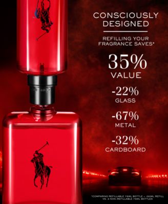 Polo Red Eau de Toilette Refill, 5.1 oz.