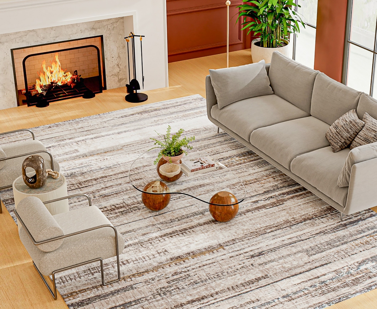 Bashian Montrose Mt502 Rug Collection In Gray