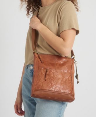 Lucia Leather Crossbody Bag