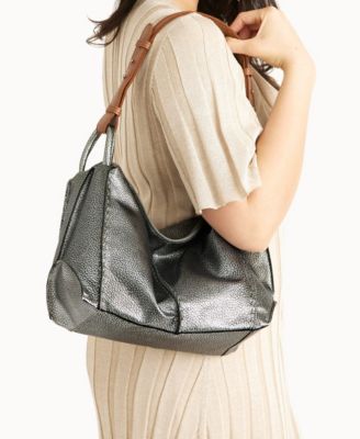 Los Feliz Leather Medium Hobo Bag