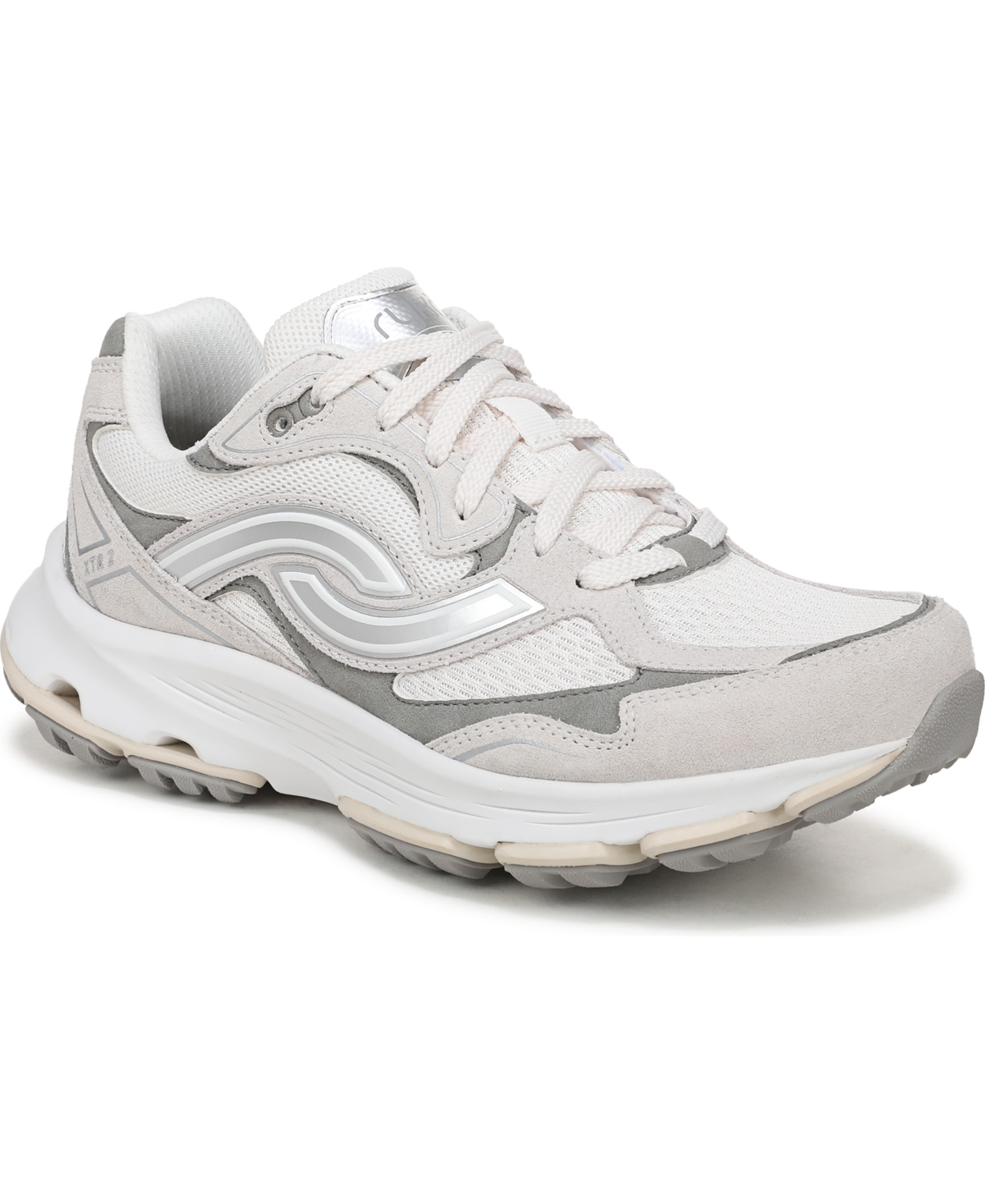 Women's Devotion X Tr 2 Trail Walking Sneakers - Dusty Peach Suede/Mesh