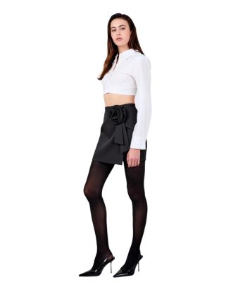 Women's Corsage Mini Skirt