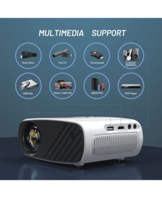 1080P HD Portable Mini Movie Projector