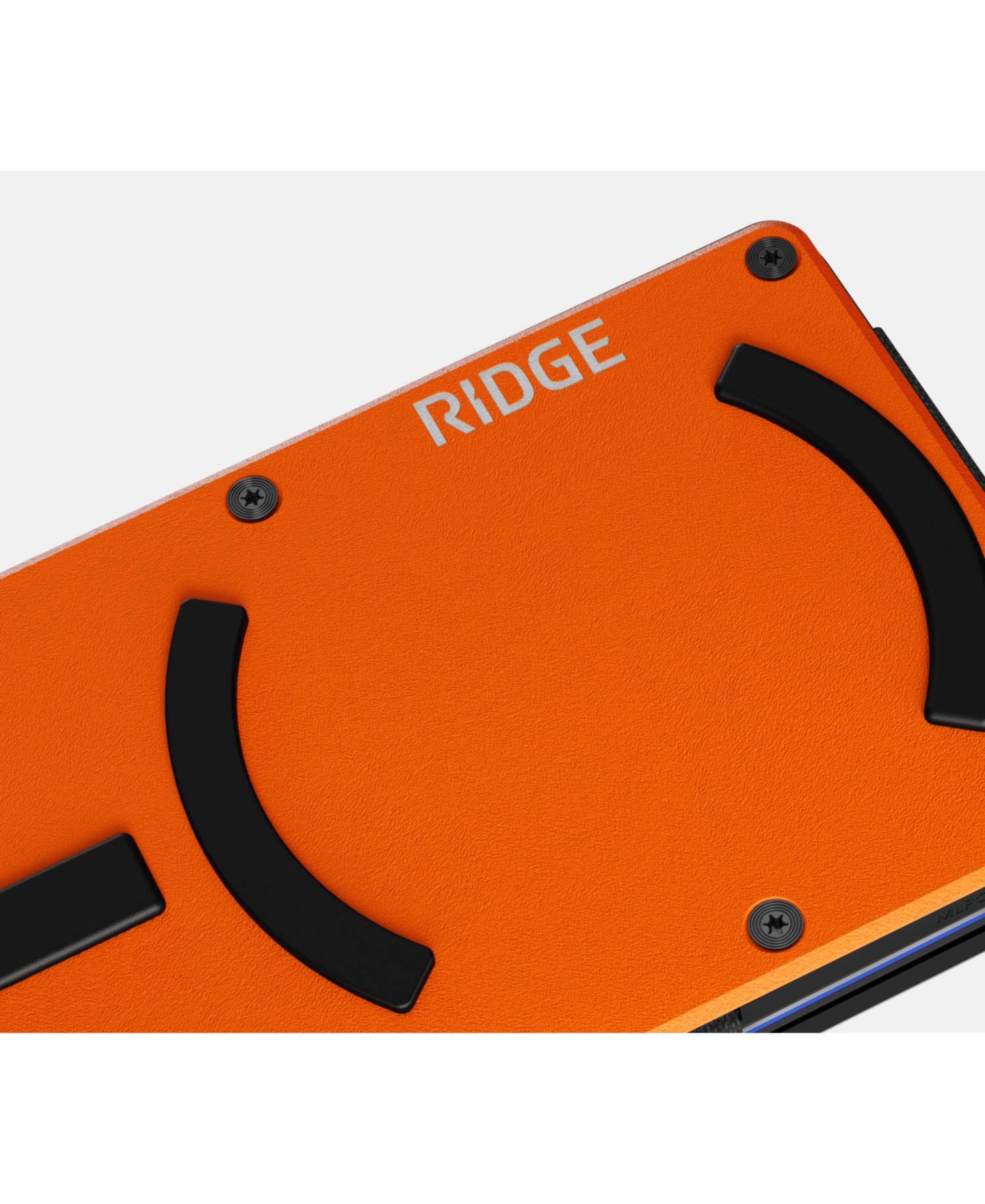 Мужской кошелёк The Ridge RIDGE Wallet for Magsafe - Basecamp Orange - Cash Strap, цвет: Оранжевый — фото 8