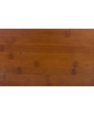 Mid-Century Modern King Size 12 Inch Bamboo Wood Platform Bed with Wood Slat Support, No Box Spring Needed, Easy Tool-Free Assembly