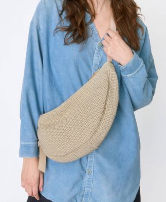 Tess Crochet Mini Sling Bag