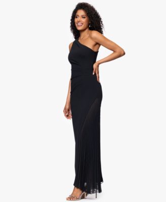 Women's One-Shoulder Long Sheath Dress