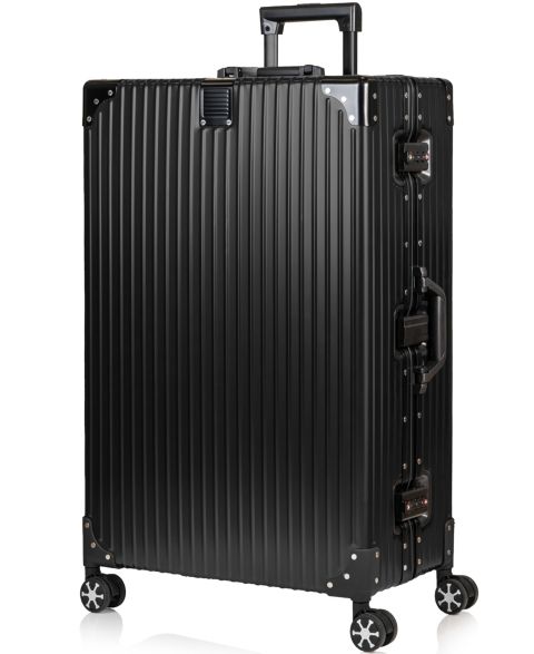 Чемодан CHAMPS 31" Elite Hardside Check-in Luggage, цвет: Чёрный