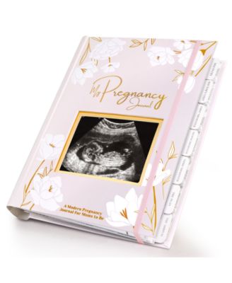 Pregnancy Journal, Pregnancy Announcements, 80 Pages Hard Cover Pregnancy Book For Mom To Be Gift