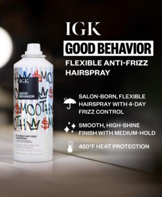 Good Behavior Flexible Anti-Frizz Hairspray, 1.8 oz.